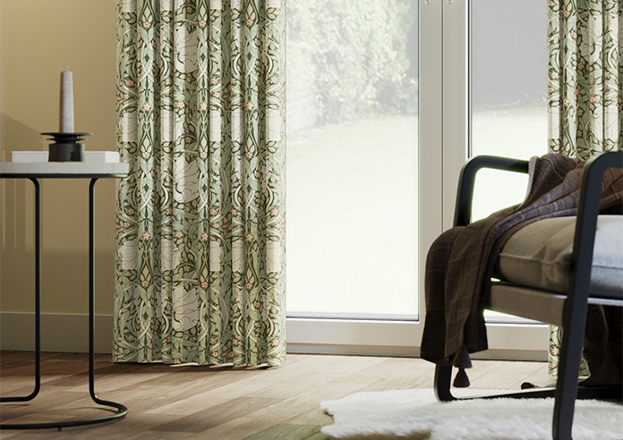 William Morris At Home Pimpernel, Nettle - Made to Measure Curtains - Image 5